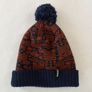 Patagonia Powder Town Beanie Protected Peaks Outdoor Winter Snow Sports